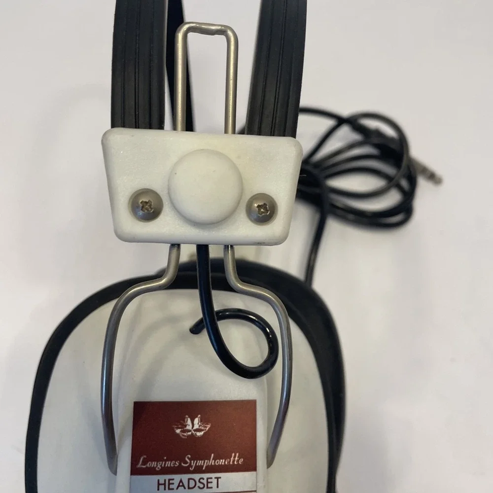 Vintage Longines Symphonette Headset Model LSH-660 Stereo Headphones Tested